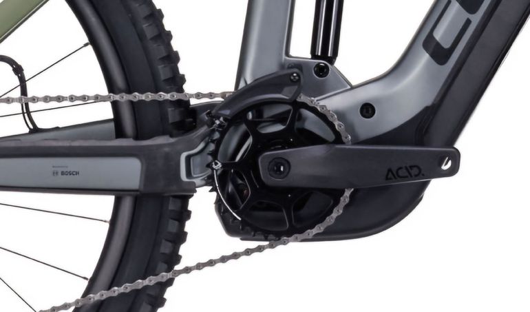 Used CUBE STEREO HYBRID 160 HPC, TM 750 27.5 2023 2023 Mountainbike, Green, 27.5 (650B) — image 6 of 7