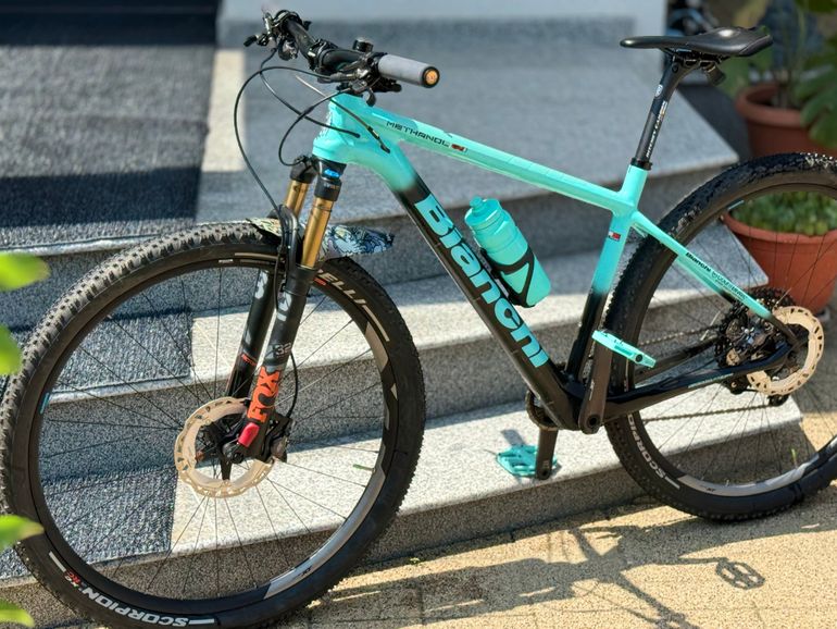 Used Bianchi CV-S 2021 Mountainbike, Blue — image 2 of 12