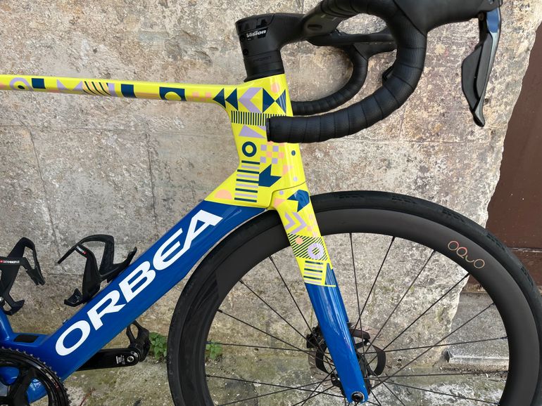 Used Orbea ORCA AERO OMX 2024 Frameset 2024 Road & Gravel, Blue — image 2 of 8