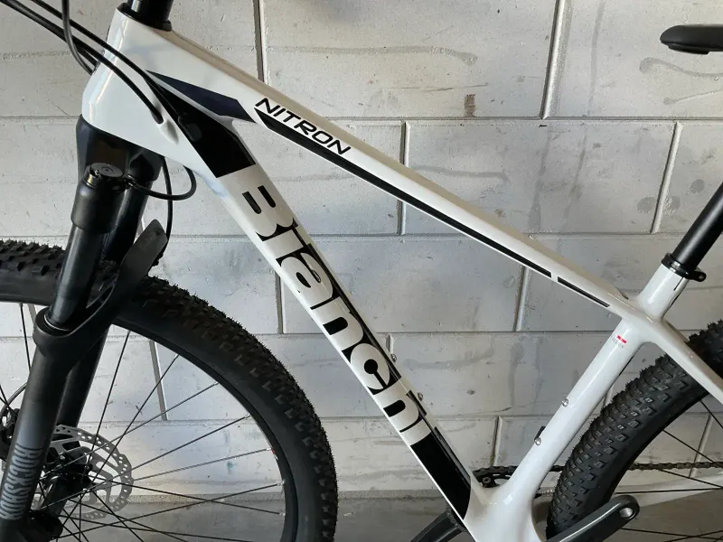 Used Bianchi Nitron 9.4 XT/Deore 2023 2023 Mountainbike, White, 29 — image 6 of 7