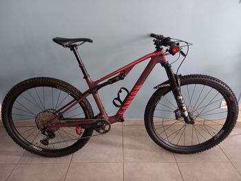 Used Canyon Lux Trail CF 6 2023 2023 Mountainbike, Red, 29 — image 7 of 9