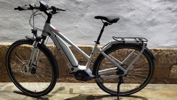 Used CUBE TOURING HYBRID PRO 500 2020 Mountainbike, White — image 6 of 7