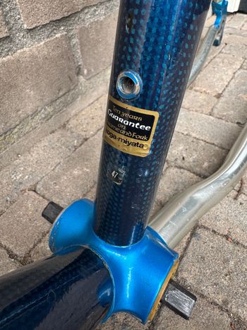 Used Koga Trailrunner Frameset 1993 Mountainbike, Blue — image 3 of 11