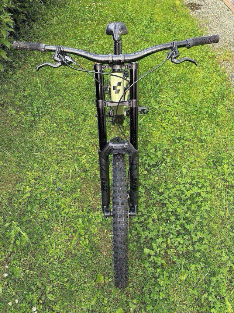 Used CUBE TWO15 RACE 27.5 2023 2023 Mountainbike, Green, 27.5 — image 3 of 8