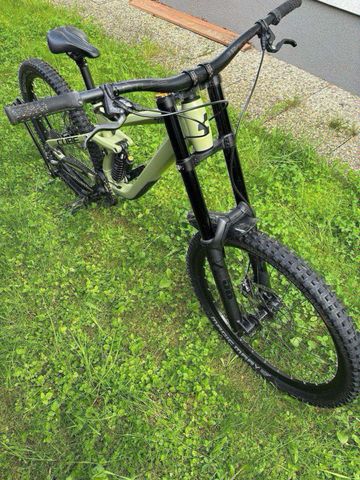 Used CUBE TWO15 RACE 27.5 2023 2023 Mountainbike, Green, 27.5 — image 4 of 8