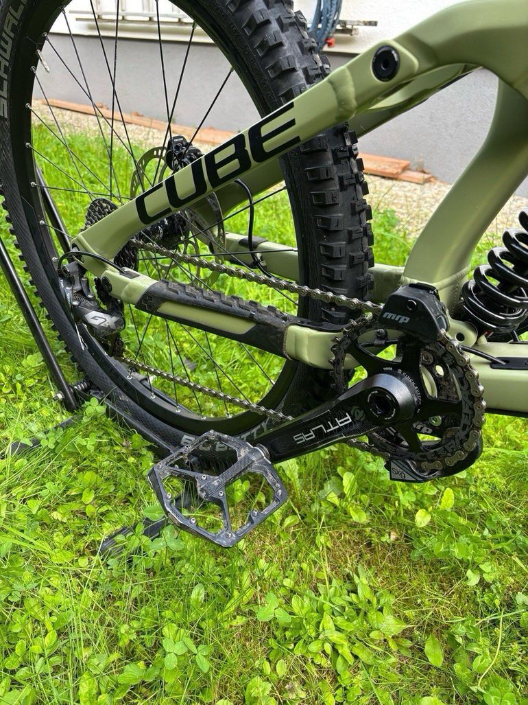 Used CUBE TWO15 RACE 27.5 2023 2023 Mountainbike, Green, 27.5 — image 8 of 8