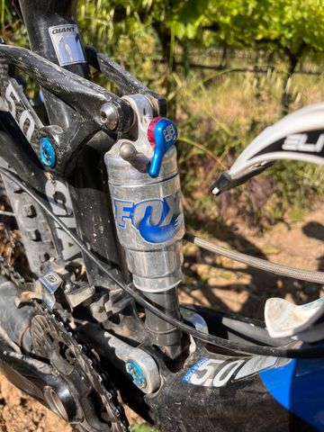 Used Giant Trance X Advanced SL 1 2011 2011 Mountainbike, Blue, 26 — image 8 of 9