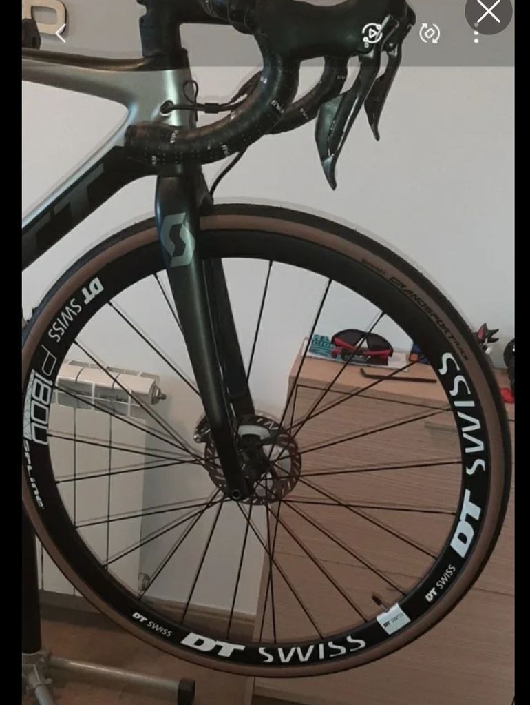 Used Scott Addict RC 15 2018 Road & Gravel, Light Gray — image 5 of 5