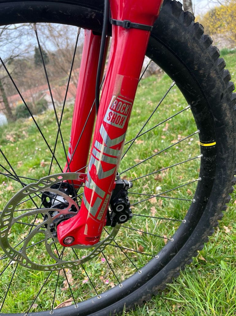 Used Lapierre Spicy Sram Eagle Transmission GX 2022 Mountainbike, Blue — image 5 of 11