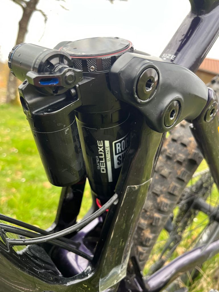 Used Lapierre Spicy Sram Eagle Transmission GX 2022 Mountainbike, Blue — image 8 of 11