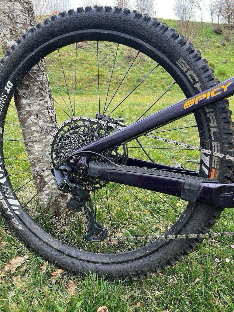 Used Lapierre Spicy Sram Eagle Transmission GX 2022 Mountainbike, Blue — image 11 of 11