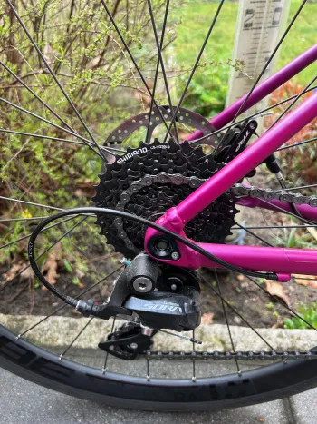Used CUBE Axial WS Pro 2021 Road & Gravel, Purple — image 2 of 8