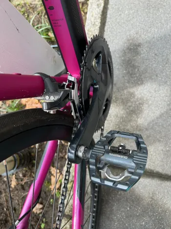 Used CUBE Axial WS Pro 2021 Road & Gravel, Purple — image 7 of 8
