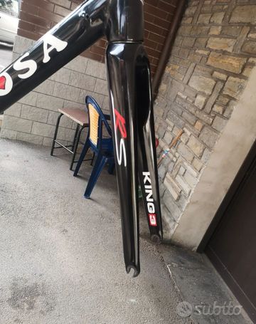 Used De Rosa Rs King 3 2012 Road & Gravel, Black — image 2 of 5