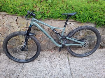 Used Specialized Stumpjumper Comp Alloy 2021 2021 Mountainbike, Green, 29 — image 1 of 3