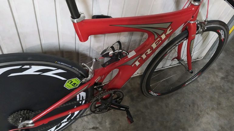 Used Trek W Foil 66 1993 Road & Gravel, Red — image 8 of 9