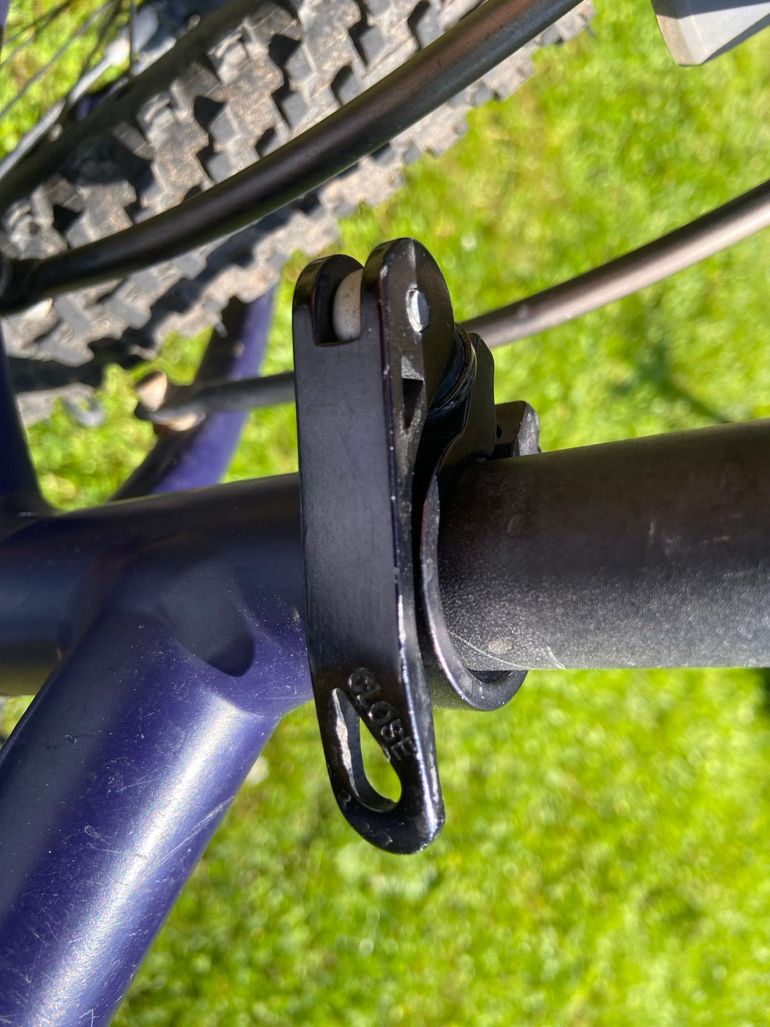 Used Specialized Jett Comp 29 2017 2017 Mountainbike, Purple, 29 — image 7 of 23
