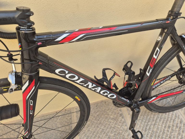Used Colnago C60 2017 Road & Gravel, Black — image 6 of 9
