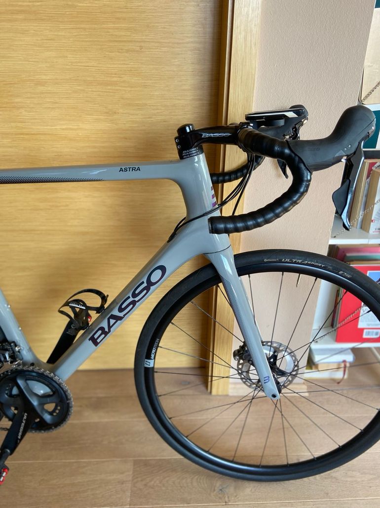 Used Basso Astra 2022 2022 Road & Gravel, Light Gray — image 6 of 17