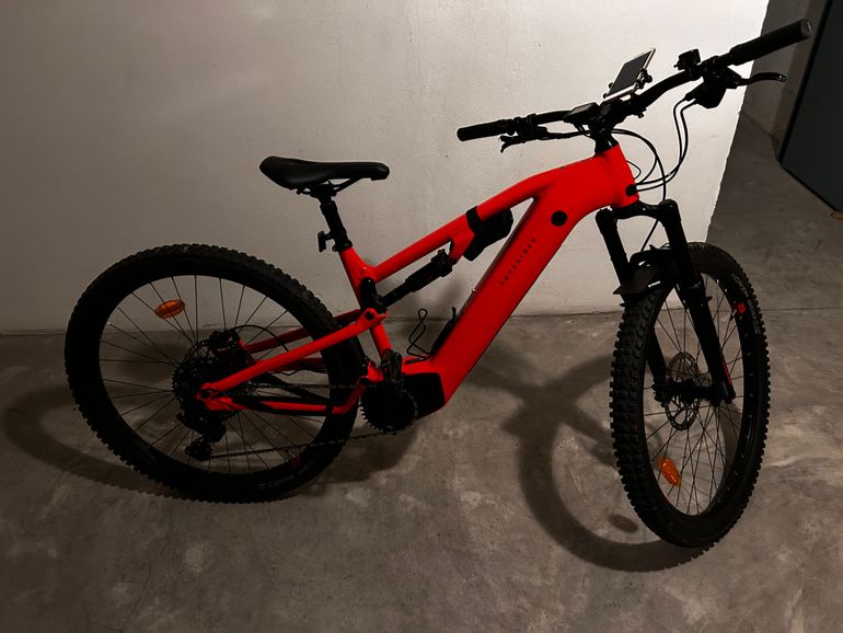 Used ROCKRIDER 520 S 2024 Mountainbike, Rot — image 6 of 6