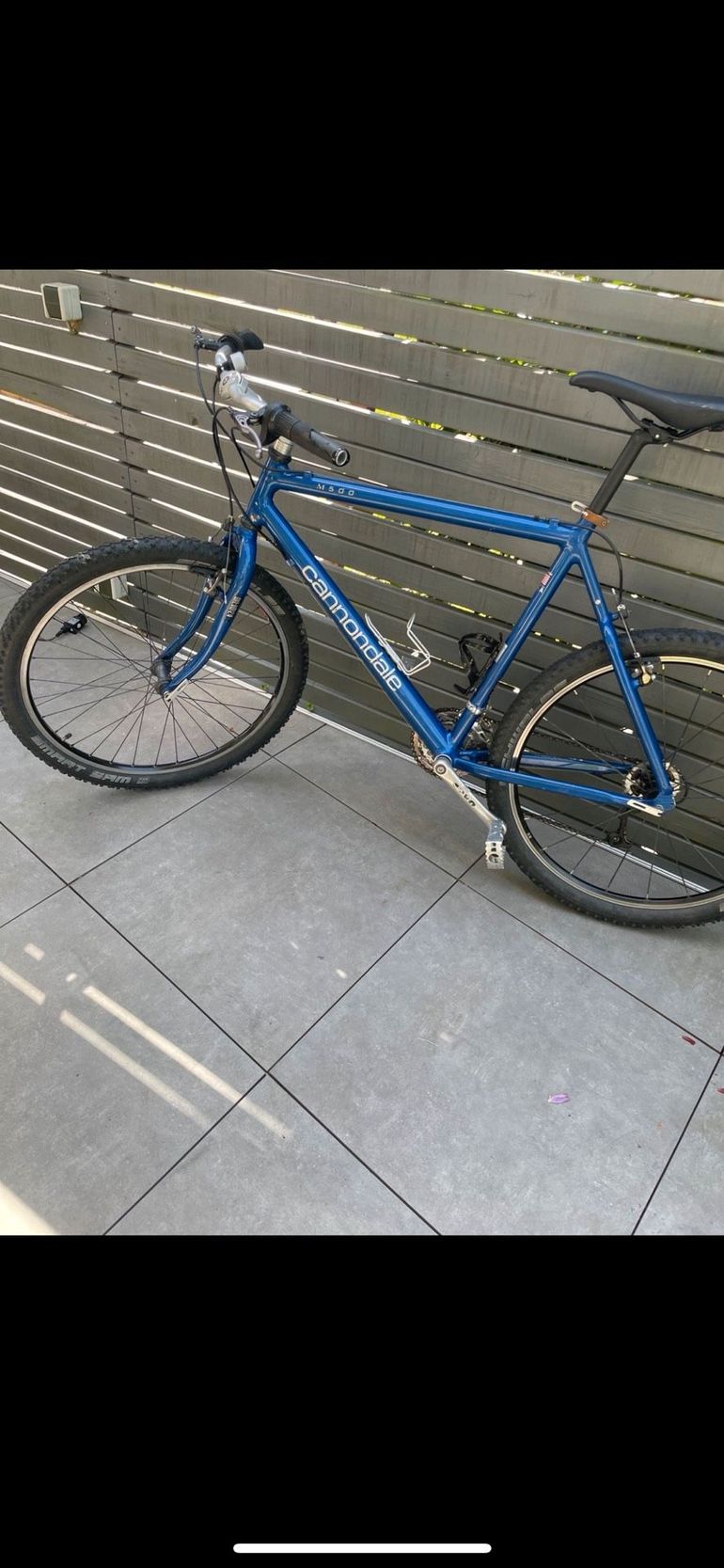 Used Cannondale M500 1995 Mountainbike, Blue — image 1 of 5