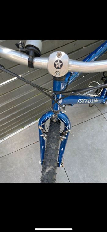 Used Cannondale M500 1995 Mountainbike, Blue — image 4 of 5