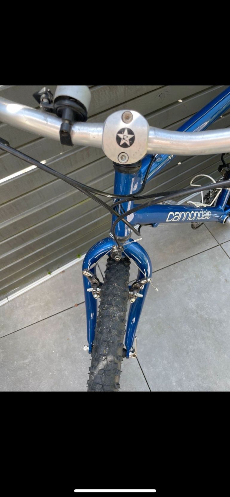 Used Cannondale M500 1995 Mountainbike, Blue — image 4 of 5
