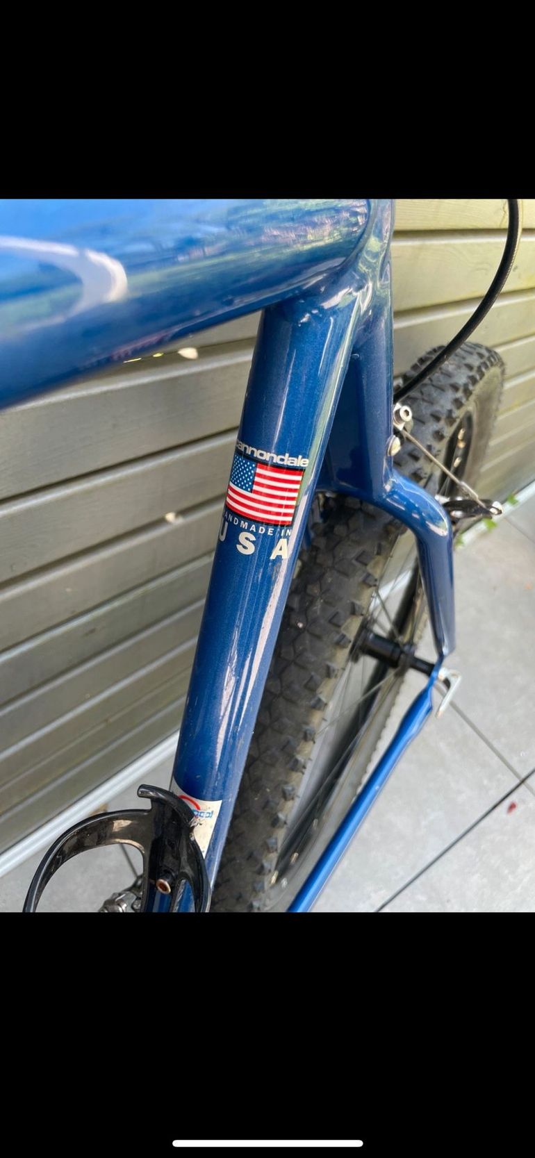 Used Cannondale M500 1995 Mountainbike, Blue — image 2 of 5