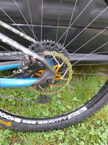 Used Mondraker Foxy Shimano SLX 2022 Mountainbike, Blue — image 5 of 7