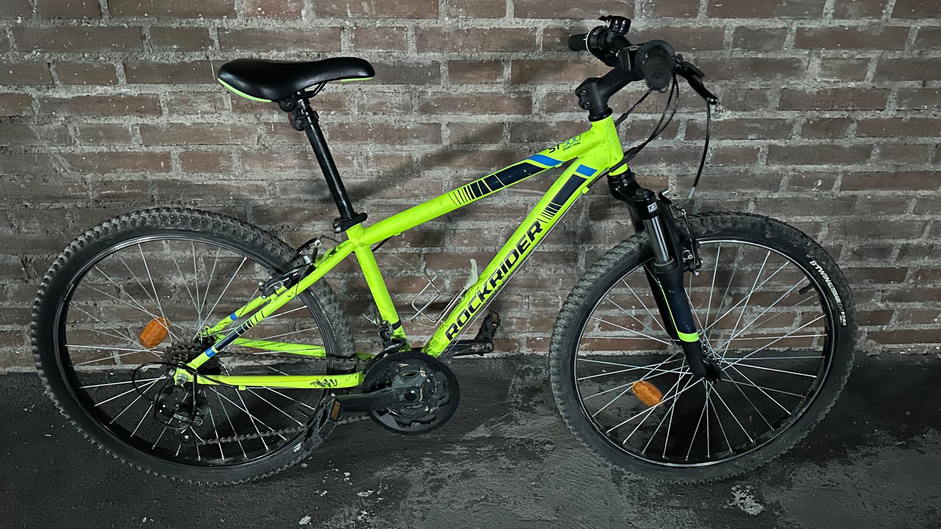 Rockrider 500 Btwin 18 Inch Bike 24 INCH KIDS MOUNTAIN BIKE