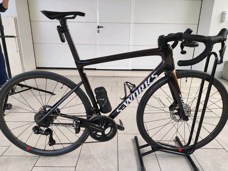 Used Specialized TARMAC SL8 S-WORKS 2024 Road & Gravel, Red — image 1 of 6
