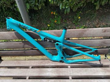 Used Yeti SB100 C Frameset 2019 2019 Mountainbike, Green — image 2 of 14