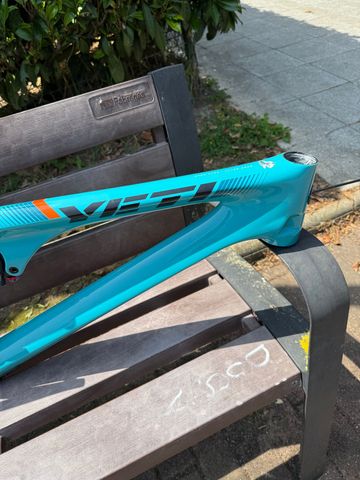 Used Yeti SB100 C Frameset 2019 2019 Mountainbike, Green — image 7 of 14