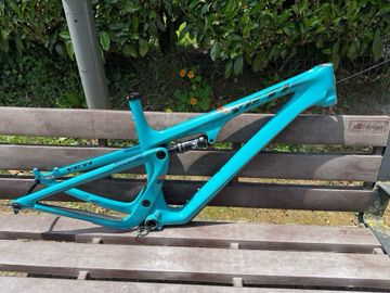 Used Yeti SB100 C Frameset 2019 2019 Mountainbike, Green — image 1 of 14