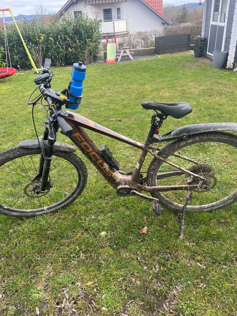 Used Focus Aventura 2022 Mountainbike, Orange — image 3 of 3