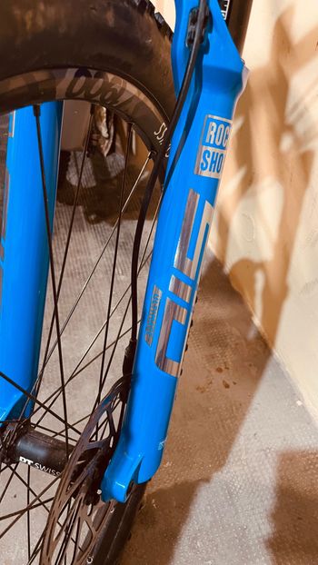 Gebrauchtes BMC Fourstroke Shimano Deore XT 2023 Mountainbike, Hellgrau — Bild 8 von 10