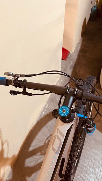 Gebrauchtes BMC Fourstroke Shimano Deore XT 2023 Mountainbike, Hellgrau — Bild 6 von 10