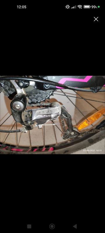 Gebrauchtes Mondraker Neva Shimano Altus 2017 Mountainbike, Schwarz — Bild 5 von 10