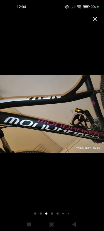 Gebrauchtes Mondraker Neva Shimano Altus 2017 Mountainbike, Schwarz — Bild 7 von 10