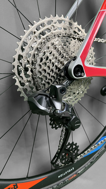 Used CUBE Cross Shimano GRX Di2 2020 Road & Gravel, Light Gray — image 7 of 12