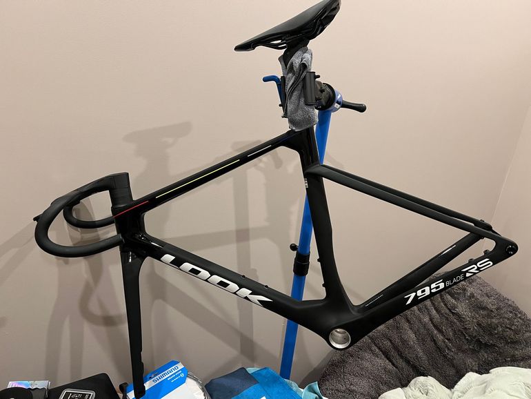 Used Look 795 BladeRS Ultegra Di2 / R38D 2024 Frameset 2024 Road & Gravel, Black — image 2 of 4