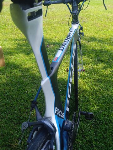 Used Focus Chrono TT 2013 Road & Gravel, White — image 5 of 7