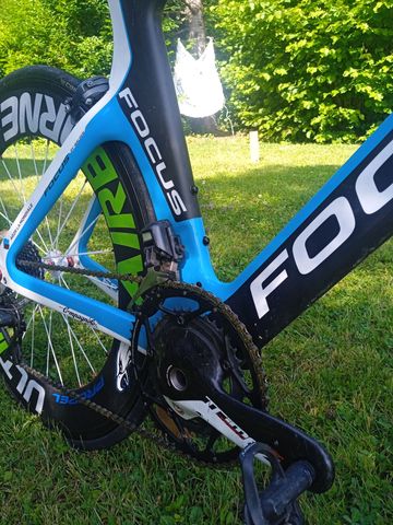 Used Focus Chrono TT 2013 Road & Gravel, White — image 2 of 7