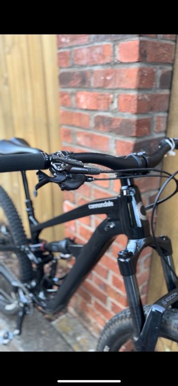 Used Cannondale Habit 4 2024 2024 Mountainbike, Black, 27.5 — image 6 of 8