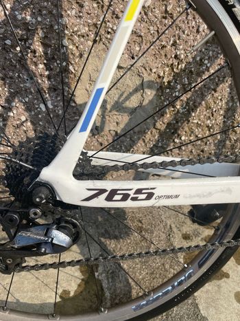 Used Look 765 OPTIMUM PROTEAM 2020 2020 Road & Gravel, White — image 4 of 5