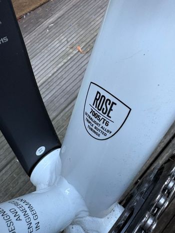 Rose Pro DX Cross 2017 Road & Gravel usato, Bianco — immagine 11 di 13