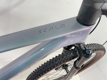 Used Scott Scale RC Team Issue TR 2024 2024 Mountainbike, Light Gray, 29 — image 5 of 7