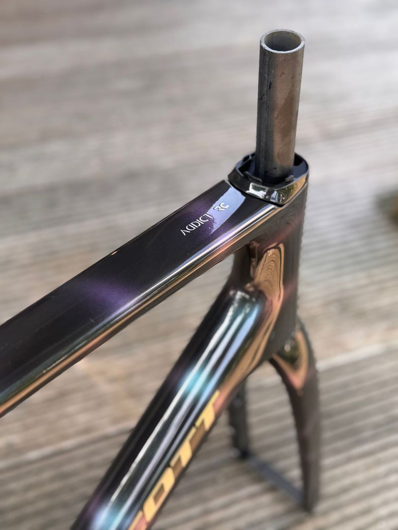Scott Addict RC Ultimate HMX SL Frameset 2025 Road & Gravel usato, Nero — immagine 2 di 7
