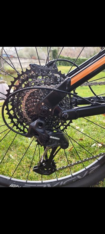 Used Whistle B-RUSH A8.1 2022 Mountainbike, Orange — image 3 of 3