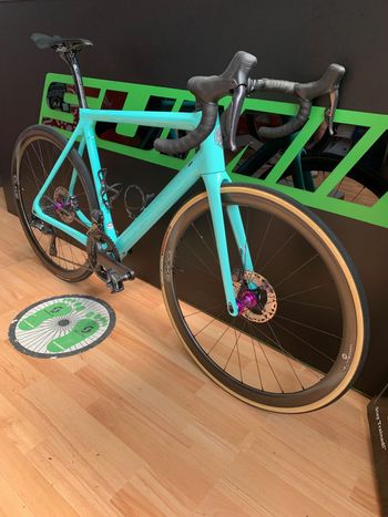 Used Bianchi Specialissima CV 2023 Road & Gravel, Blue — image 2 of 4
